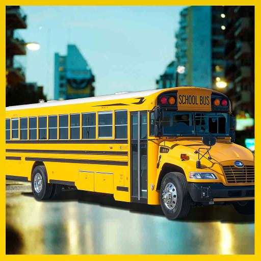Driving School Bus 3D 3