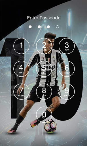 Paulo Dybala Lock Screen screenshot 3