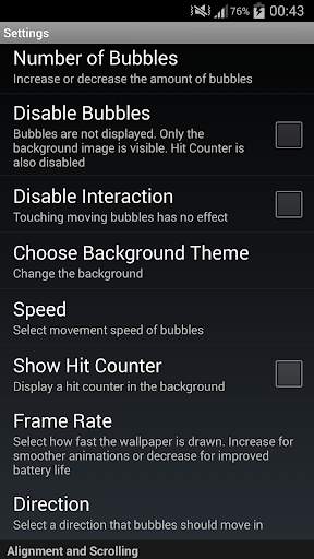 Colorful Bubble Live Wallpaper screenshot 8