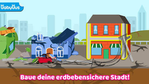 Baby Pandas erdbebensicheres Gebäude screenshot 1