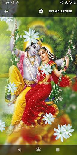 Radha Krishna Live Wallpaper screenshot 2