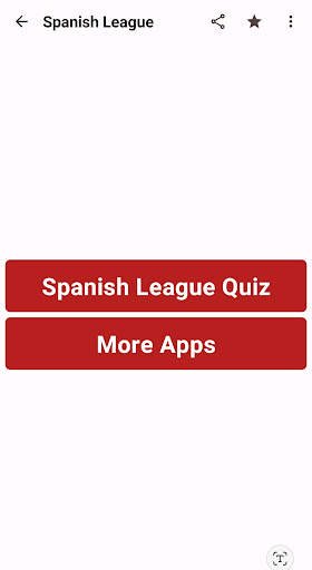 Spanish League Quiz screenshot 1