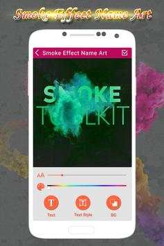 Smoke Effect Name Art Photo Editor screenshot 4