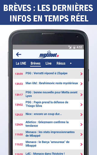 Mercato foot par Maxifoot screenshot 3