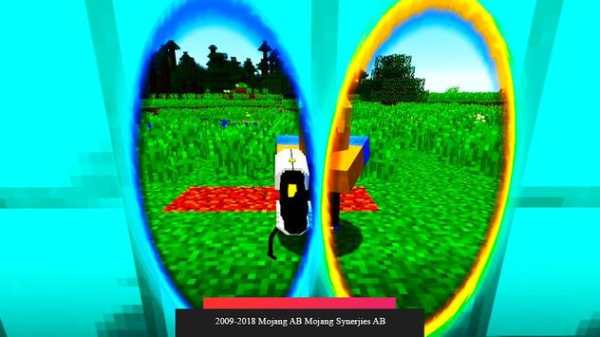 Portal mod minecraft screenshot 2