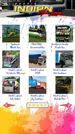 Bussid Indian Mod Livery screenshot 6