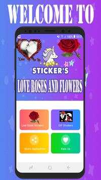 Love Roses Stickers For WhatsApp - Kiss GIF screenshot 1