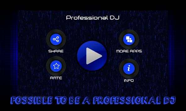 Professional DJ Mixer Player screenshot 2