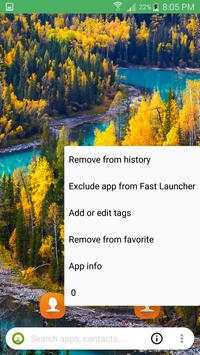 Fast Launcher screenshot 4