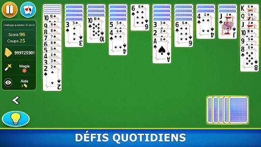 Spider Solitaire Jeu de Cartes screenshot 6