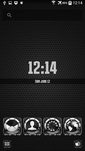 Smart Launcher Theme Mech screenshot 2