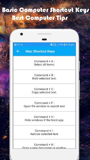 Basic Computer Shortcut Keys – Best Computer Tips screenshot 4