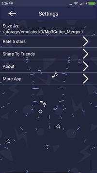 Mp3 cutter & merger screenshot 2
