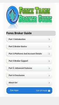 Forex Broker Guide screenshot 1