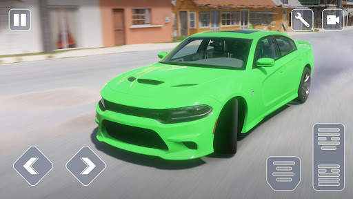 Driving Dodge Charger Race Car screenshot 2