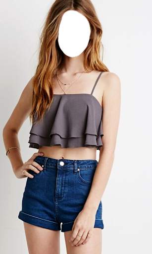 Women Shorts Outfit Photo Suit screenshot 8
