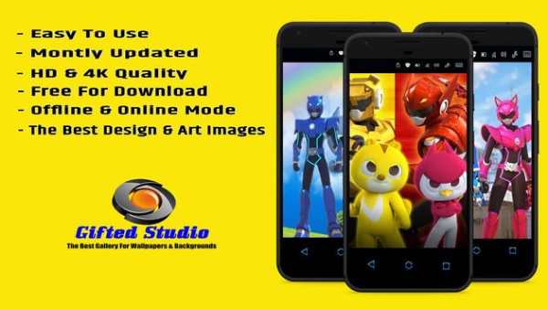 Mini Force Rangers Wallpaper скриншот 3