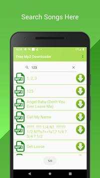 Free Mp3 Downloader 2 تصوير الشاشة