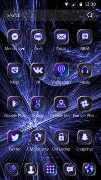 High Tech Black & Purple Theme screenshot 3