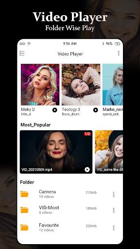 SAX VIDEO PLAYER - ALL FORMAT VIDEO PLAYER-PLAY it screenshot 1