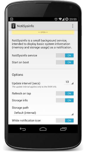 NotiSysinfo Lite screenshot 6