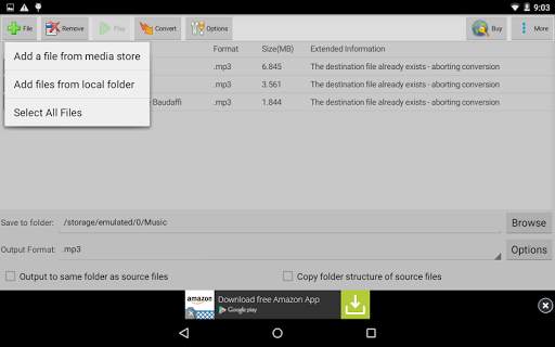 Switch Audio Converter screenshot 2