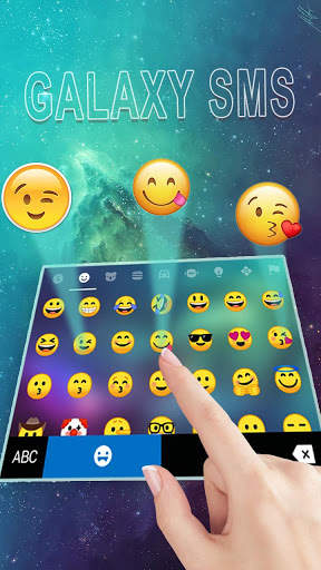 Galaxy Sms Keyboard Theme screenshot 4