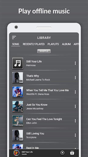 ดาวน์โหลดเพลง screenshot 5