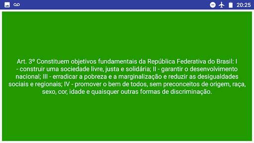 Constituição Federal do Brasil 12 تصوير الشاشة