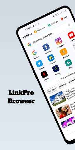 LinkPro - Fast, Safe and Secure Browser screenshot 5