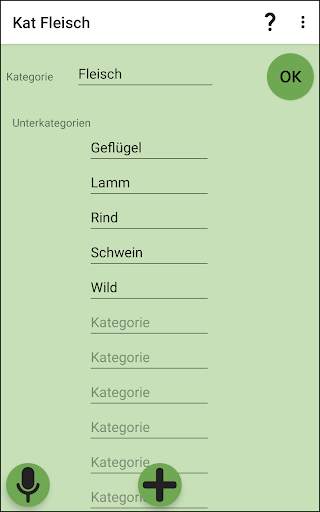 Vorrat, Lager, Einkaufslisten screenshot 3