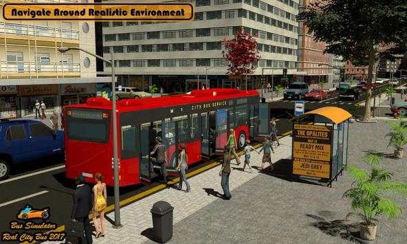 Bus Simulator Real City Bus 2017 screenshot 1