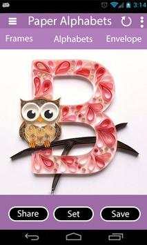 Quilling Paper Alphabets – Stylish Alphabet Design screenshot 2