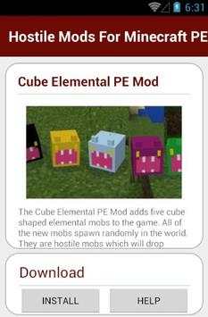 Hostile Mods For Minecraft PE screenshot 5