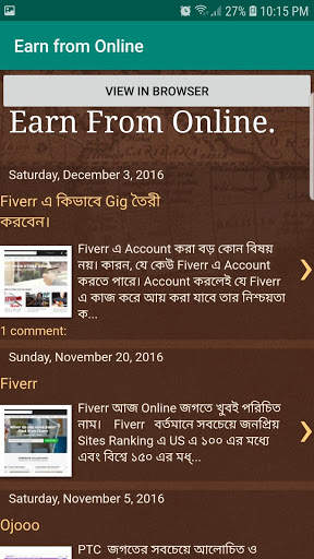 Earn from Online screenshot 1