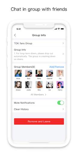 Tok Messenger - Lite screenshot 6