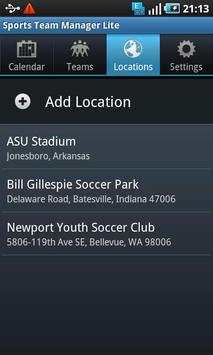 Sports Team Manager Lite screenshot 4