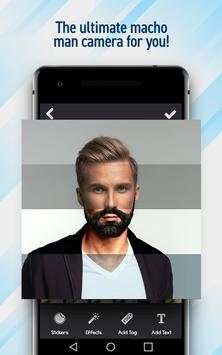 Macho Man Makeover App - Hairstyle Photo Editor screenshot 6