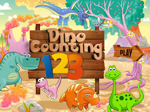 Dino Numbers Counting Games screenshot 1