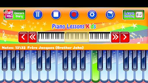 Piano Lessons Kids screenshot 3