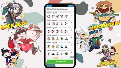 Sticker MLBB WAStickerApps screenshot 1