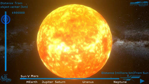 Real-Scale Solar System (RSSS) screenshot 1