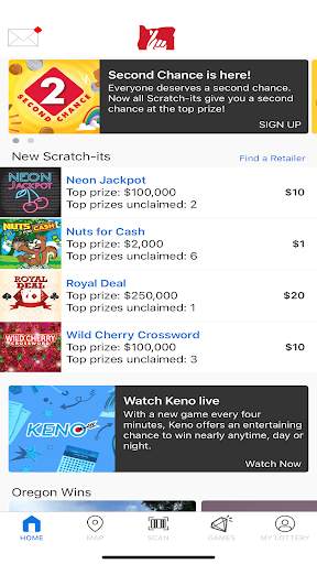 Oregon Lottery screenshot 1