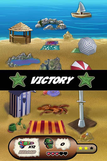 Zombies di pantai screenshot 5
