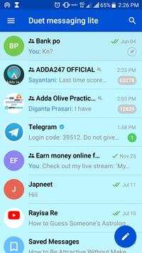 Duet messenger lite screenshot 2