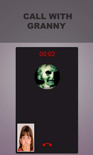 Granny Grandma Fake Video Call screenshot 2