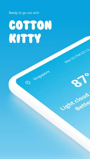 Cotton Kitty-Weather Forecast screenshot 1