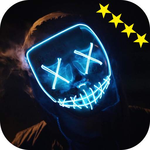 Full HD LED Purge Mask Wallpaper 7.0.3