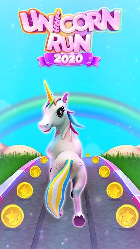 Unicorn Pony Runner:Pony Running Game 2021 screenshot 1
