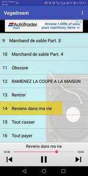 Vegedream Chansons screenshot 3